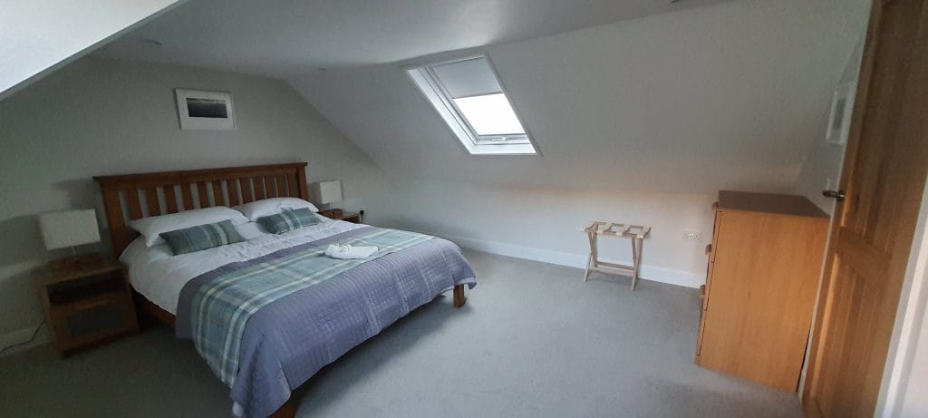 Hawthorn Brae - upstairs double bedroom.